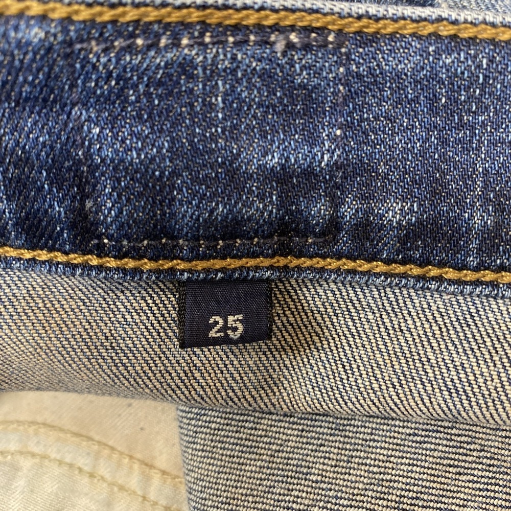 VTG Citizens Of Humanity Jeans Unisex 25 Blue Denim Corey Slouchy Slim USA - Picture 11 of 16